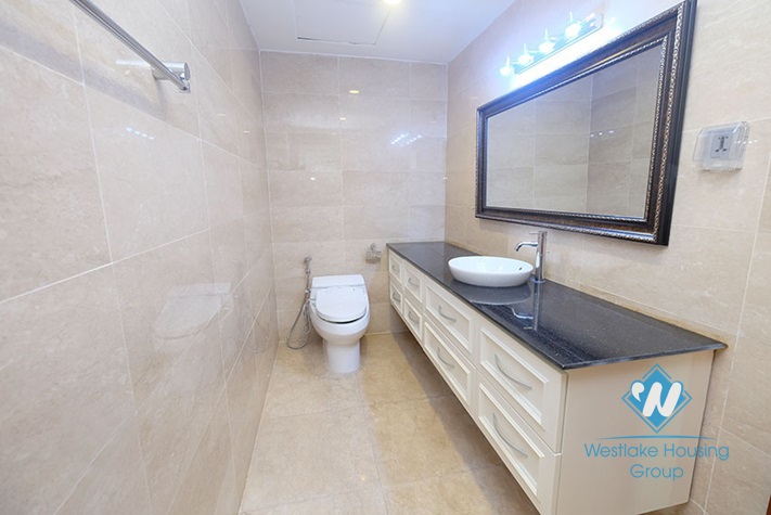 Spacious high floor 4 bedrooms apartment for rent in Ciputra, Tay Ho, Hanoi